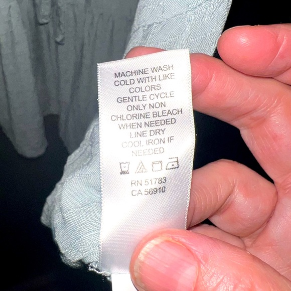 NWOT- Front Tie Peplum Tank - Picture 4 of 4